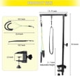 thumbnail image 6 of Dog-Grooming-Arm, 17.7"-35.5" Adjustable Pet Grooming Table Arm with Clamp, Dog Grooming Stand for Small Medium Dogs at Home, 6 of 8