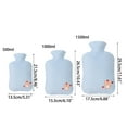 thumbnail image 3 of lanema Cartoon Hand Warmer Hot Water Bag Plush Hot Water Bottle Heat Water Filling Keeping Warm Coldproof Heat Pack for Kids, 3 of 16