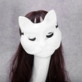 thumbnail image 3 of Peggybuy DIY White Animal Mask Creative Blank Mask Funny Multi-function for Costume Party, 3 of 5
