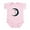 Petal Pink, variant on CafePress - Colorful Celtic Moon And Swor Infant Bodysuit - Baby Light Bodysuit, Size Newborn - 24 Months