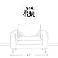 thumbnail image 3 of Creative Products You Go Girl 16x16 Canvas Wall Art, 3 of 5