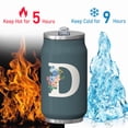 thumbnail image 4 of 12 Oz Blue Coffee Travel Mug for Dad with Lid, Double Wall Vacuum Reusable Stainless Steel Water Bottle Leak Proof Insulated Hot Cold Coffee Cup Gift for Fathers Day(1pcs), 4 of 5