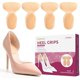 thumbnail image 1 of Chenchen Heel Grips for Women Shoes - Heel Pads for Shoes That are Too Big, Non-Slip, Reduce Friction T-Shape Design Shoe Cushions for High Heels, Sandals, Pumps, Flats, Boots (4 Pcs, Beige), 1 of 1