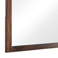 thumbnail image 2 of Benzara BM230392 44 in. Rectangular Wood Frame Mirror, Brown, 2 of 5
