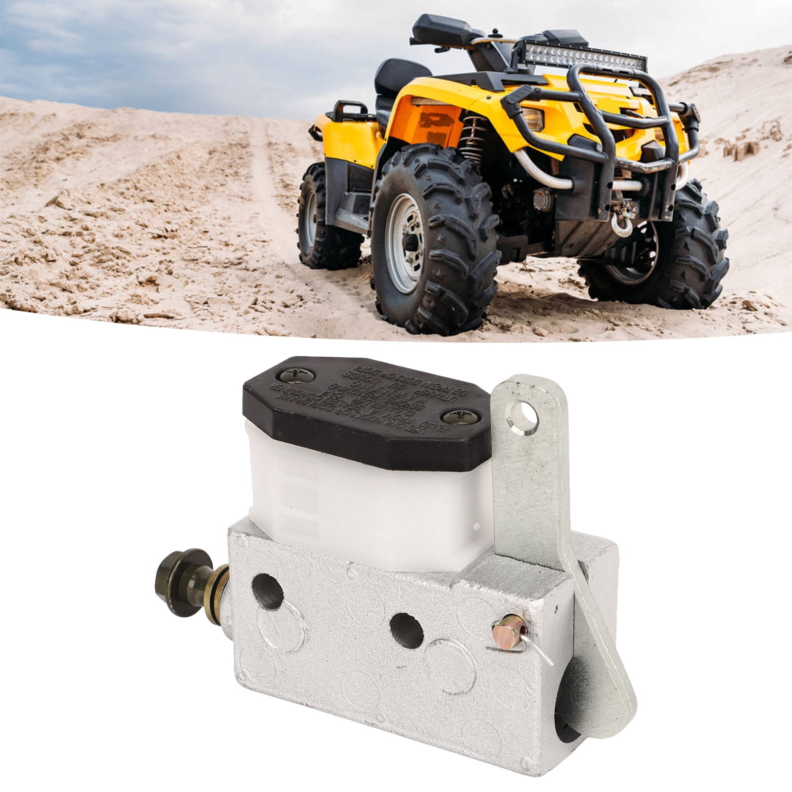 Pompe Maître Cylindre Frein Métallique Pour Karting ATV UTV - Remplacement Robuste Et Fiable