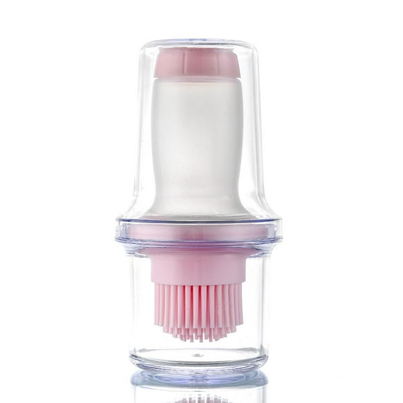 Dispensador de Aceite Bewildely Botella Cepillo de Cocina Recipiente de Parrilla Desmontable Rosa Type2 NO2