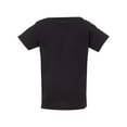 thumbnail image 3 of Heavy Cotton Toddler T-Shirt, 4T, Black, 3 of 3