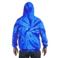 thumbnail image 3 of Colortone - Sudadera con capucha teñida Modelo Spider Tonal Unisex (Azul royal spider) Colortone UTRW4120_spiderroyal, 3 of 3