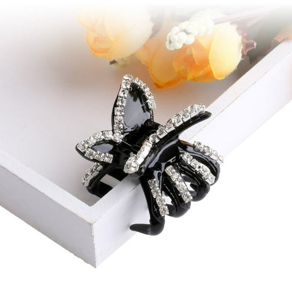 COMEET Small Gripper, for Butterfly Crystal for Claw Hairpin Women Hair Clamp Accessory Cli