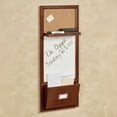 thumbnail image 2 of Orvis Wooden Wall Organizer with Dry Erase Board Natural Cherry 12”Wx4”Dx30”H, 2 of 5