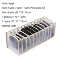 thumbnail image 6 of SPRING PARK Underwear Organizer Drawer , Closet Socks Bra Organizer Collapsible Cabinet Storage Boxes for Lingerie, Panties, Lingerie, Stockings, Scarves, Ties, 6 of 7