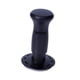 thumbnail image 2 of Prensador de café espresso, base plana, acero inoxidable, para espresso casero Negro, 2 of 9