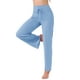 thumbnail image 1 of Pantalones de pijama de mujer INSPIRE CHIC, de pierna ancha, con cordón, pantalones de sudadera elásticos, pantalones de lounge Palazzo, pantalones de yoga para dormir, talla L, azul claro, 1 of 6