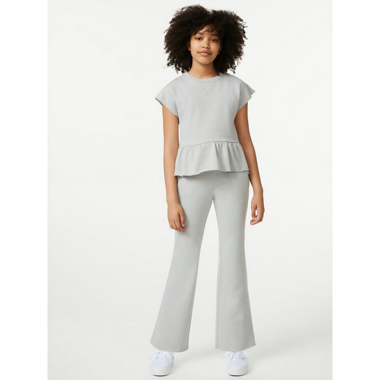 Free Assembly Girls Flare Sweatpants, Sizes 4-18 