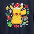 thumbnail image 3 of Pokémon - Pika Presents - Youth Crewneck Fleece Sweatshirt, 3 of 5