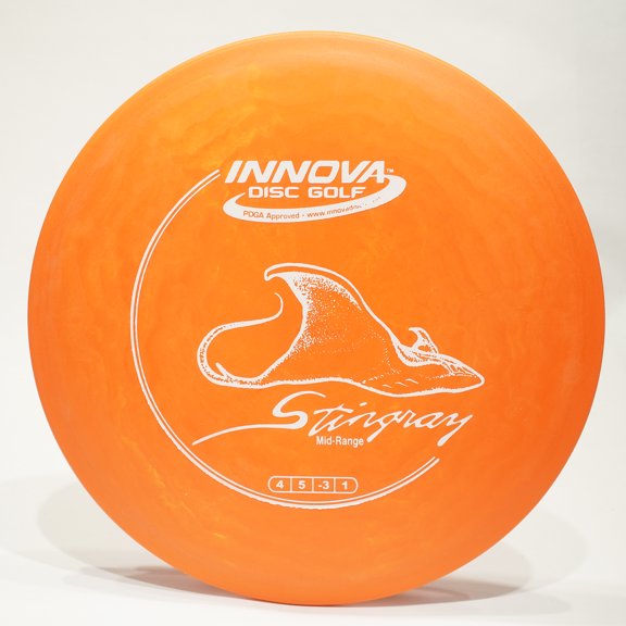 Innova Super Light DX Stingray Lightweight Disc Golf Midrange Disc, Pick Color/Weight [Stamp & Exact Color May Vary] Orange 140-149 grams