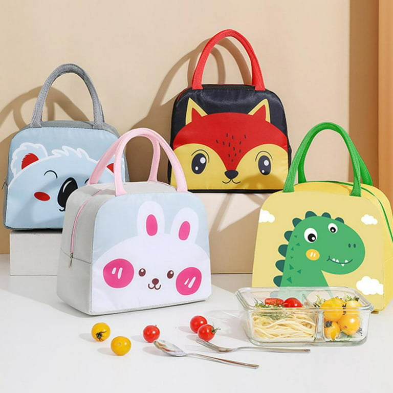 Cartoon Lunch Bag, Cute Insulated Lunch Box Bag For Work/school