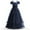 hwj# Dark Blue426, variant on Kids Girls Party Dress Sleeveless Mesh Patchwork Pleated Floral Embroidery High Waist Round Neck Rainbow Ruffles Long Dresses Elegant Fashionable Flowy Birthday Wedding Gowns,Pink,5-6 Years