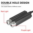 thumbnail image 3 of Car Roof Star Atmosphere Lights Auto LED USB Night Lights Ambient Projection Interior Lamp for Anniversary Party, Red&Purple, 3 of 8