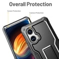thumbnail image 3 of FITO For Moto G Stylus 5G 2024 Case, Phone Case with Screen Protector and Kickstand (Black), 3 of 7