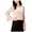Pink - drs, variant on Kensie Womens Lace Sleeve Knit Blouse, Pink, X-Small