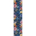 thumbnail image 1 of Unique Loom Blossom Floral Area Rug 2' x 8' Runner Blue/Green, 1 of 1