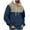 Navy, variant on BXINGOHAI Mens Casual Hoodies Sweatshirts Thin Fleece Pullover Sweatshirt Color Block Long Sleeve Hooded Outdoor Daily Tops With Pocket Drawstring Purple,XXL