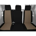 thumbnail image 2 of CalTrend Center 60/40 Split Bench NeoPrene Seat Covers for 2007-2010 Chevy Tahoe - CV528-06PP Beige Insert with Black Trim, 2 of 3