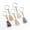 1in Birds (Random Shipment), variant on 10pcs Gemstone Healing Crystal Reiki Chakra Carved Peace animal Pendant Keychain-1in Birds (Random Shipment)