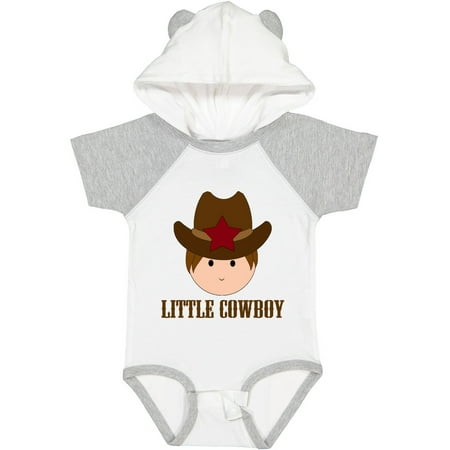 

Inktastic Little Cowboy Boys Gift Baby Boy Bodysuit