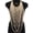 Gold, variant on Women Beaded Choker Multiple Layers Collar Daily Wear Jewelry Photo Props Alloy Harm to Skin