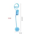 thumbnail image 1 of Jouet en Peluche pour Chat avec Ventouse Ressort Extensible Réglable avec Cloche Jouet Interactif pour Chats d'Intérieur, 1 of 7