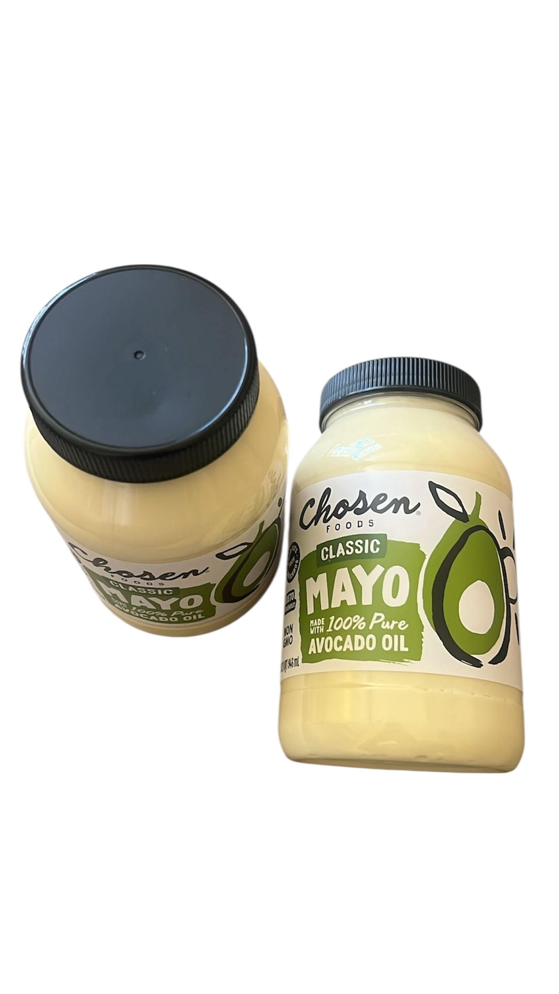 Chosen Foods Avocado Oil Classic Mayo, 32 fl oz (Pack Of 2)