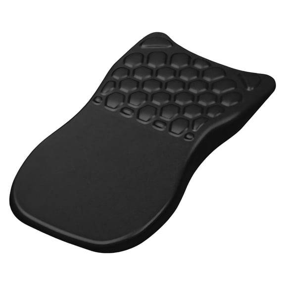Mouse Pad, Ergonomic Wrist Rest with Memory Foam, Joint Wrist Support Mouse Pad with Massage Point Design for Office, 7.9 x 11.8 x 1 in, Black