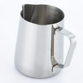 thumbnail image 1 of EIGTHTAIL Milk Frother Steamer Cup - Stainless Steel Coffee Tools Cup -Foam Making for Coffee Matcha Chai Cappuccino Latte & Hot Chocolate (12oz/350ML), 1 of 8