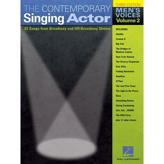 The Contemporary Singing Actor - Men's Voices, Volume 2 (Paperback)