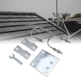 thumbnail image 1 of Soporte De Tubo De Mástil De Antena, Kit De Montaje Pivotante Resistente Starlink Para Techo,Pared,Exterior,Soporte Estable, Ajuste Flexible Soporte De Mástil De Antena De, 1 of 7