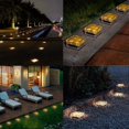 thumbnail image 4 of 4PCS Warmwhite Light Solar Light PVC Brick, 4 of 5
