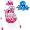 Disney Baby Minnie Mouse Mouse Garden Delights Swing with BONUS Octoplush Toy