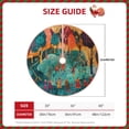 thumbnail image 2 of Sikiie Whimsical Forest Scene Christmas Tree Skirt, Christmas Tree Decorations, Christmas Decor, Tree Mat Decoration(30-48IN)-30", 2 of 6