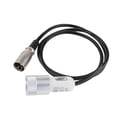 thumbnail image 1 of Adaptador USB de Carga Rápida con Cable XLR 3 Pines Conector Doble Aleación Metálica Plug de Conversión Eléctrica Adecuado para Scooters Automóviles Y sin visualización de voltaje, 1 of 10