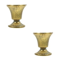 2pcs Rustic Metal Wall Planter For Indoor Decorative Half Vase For Succulents Elegant Wall Mounted Flower Pot Balcony Flowerpot Succulent Wall Planter