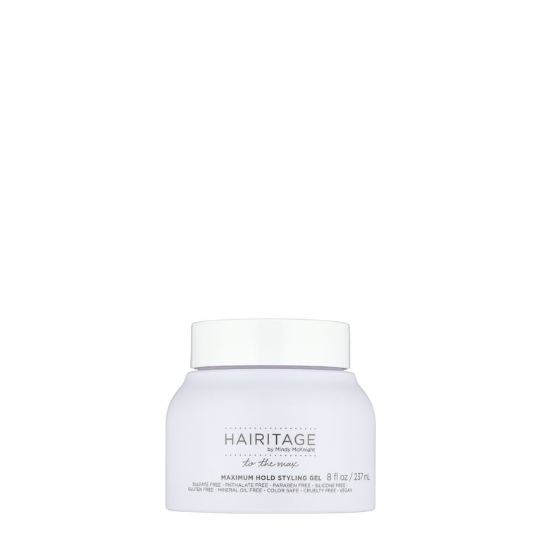 Hairitage To the Max Maximum Hold Styling Gel, Frizz Control