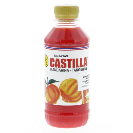 Castilla Tangerine Flavoring - Sabor a Mandarina 8.6 Oz (Pack of 12)