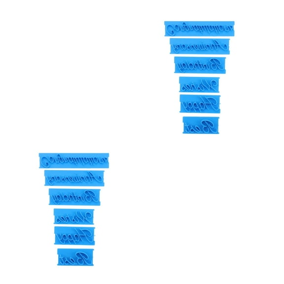 Raindrops 2 Sets  Stamps Embosser for Fondant Cake Icing Cookie Icing Stamps Baking Tool