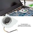 thumbnail image 4 of Ventilador de refrigeración de CPU para ordenador portátil, conector de 4 pines, enfriador de CPU de repuesto para HP EliteBook 8460P 8560P 8560W 8570W, 4 of 8