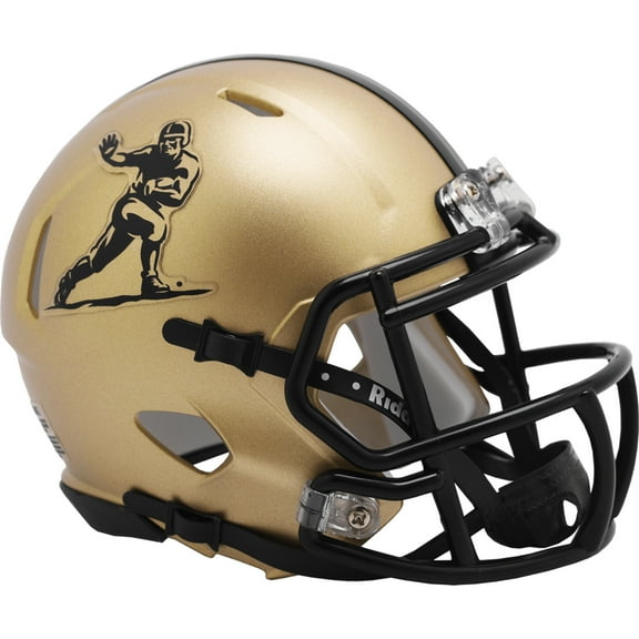 Heisman Trophy Gold Riddell NCAA Speed Mini Helmet