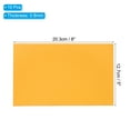 thumbnail image 2 of Uxcell Anodized Aluminum Sheet Metal, Laser Plates Engraving Blanks Rectangle for Crafting DIY House Laser Engraving Yellow 5x8 inch 10Pcs, 2 of 6
