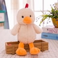 thumbnail image 2 of Muñeco de peluche de pollo de dibujos animados, juguete para niños, regalo adorable, 2 of 5