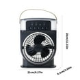 thumbnail image 5 of Portable Air Conditioning Portable Desktop Cooling Fan with 3 Speed Quiet Operat, 5 of 20